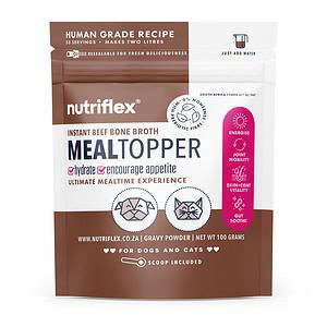 dog gravy meal topper beef bone broth for dogs and cats